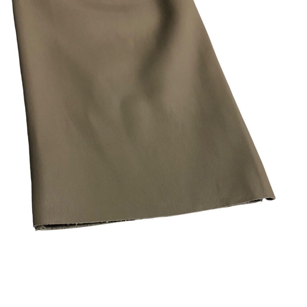 Express Pants Womens‎ 12 Short Tan Faux Leather Modern Straight Super High Rise - Picture 10 of 16